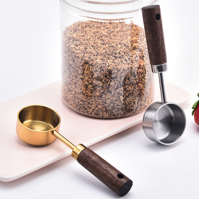 Cuchara medidora de acero inox - Sugar Scrub Coffee reseña y precio